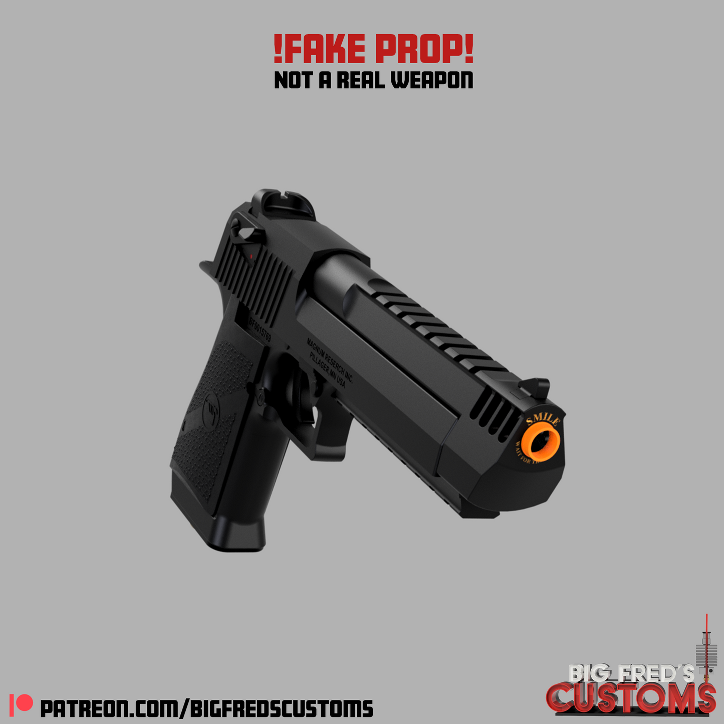 Deadpool Desert Eagles Prop (Deadpool & Wolverine) STL (Download)