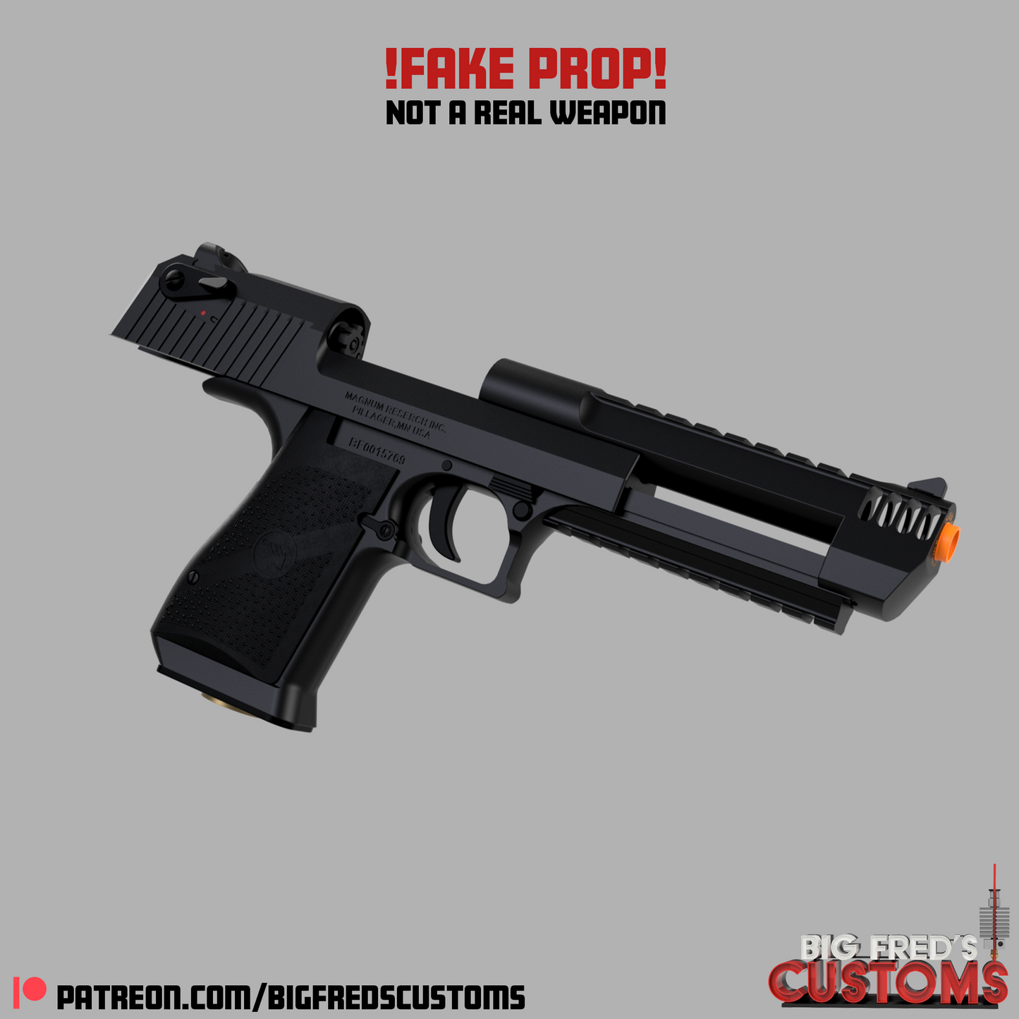 Deadpool Desert Eagles Prop (Deadpool & Wolverine) STL (Download)