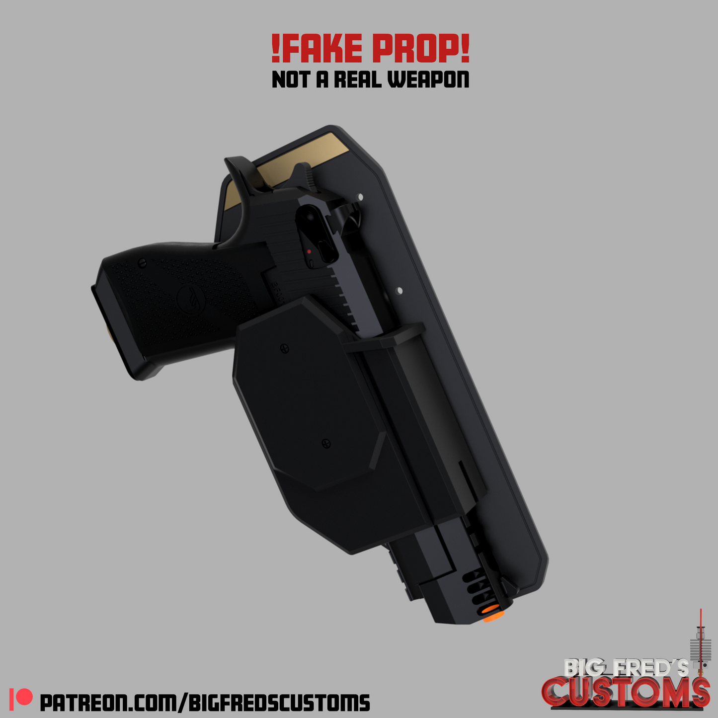 Deadpool Desert Eagles Prop (Deadpool & Wolverine) STL (Download)