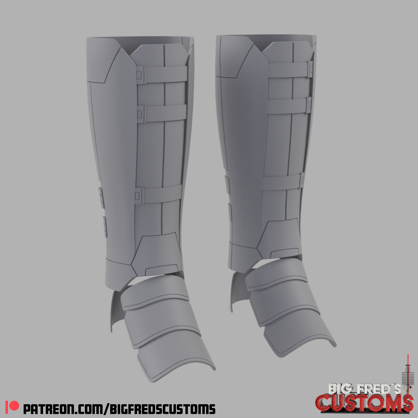 Deadpool Shin Guards (Deadpool and wolverine) STL (Download)