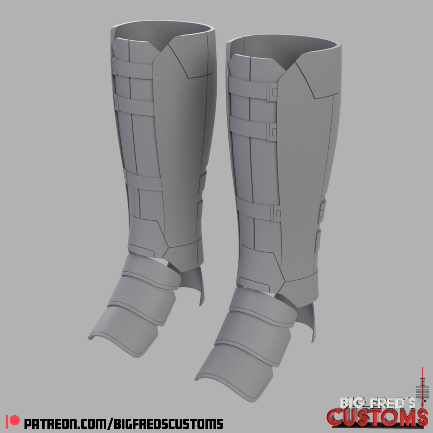 Deadpool Shin Guards (Deadpool and wolverine) STL (Download)