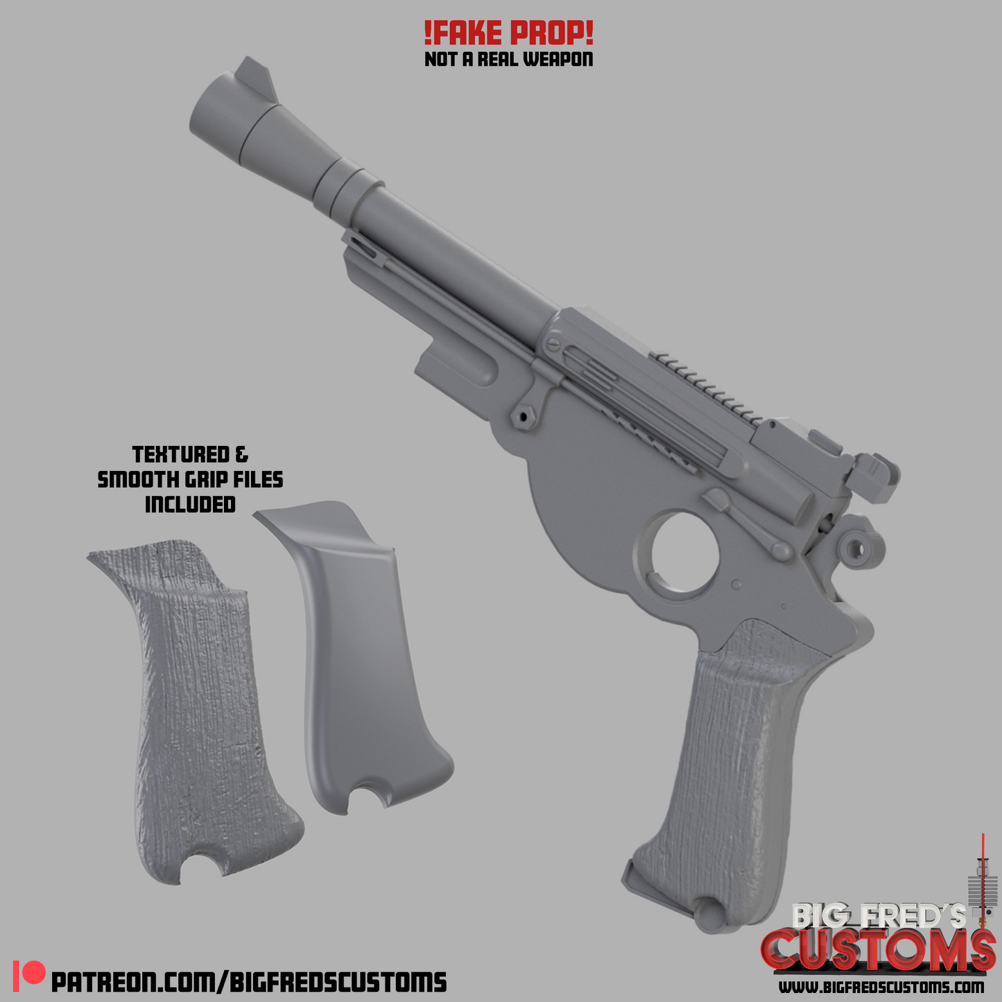 Din Djarin's IB-94 Blaster (The Mandalorian) STL File (Download)