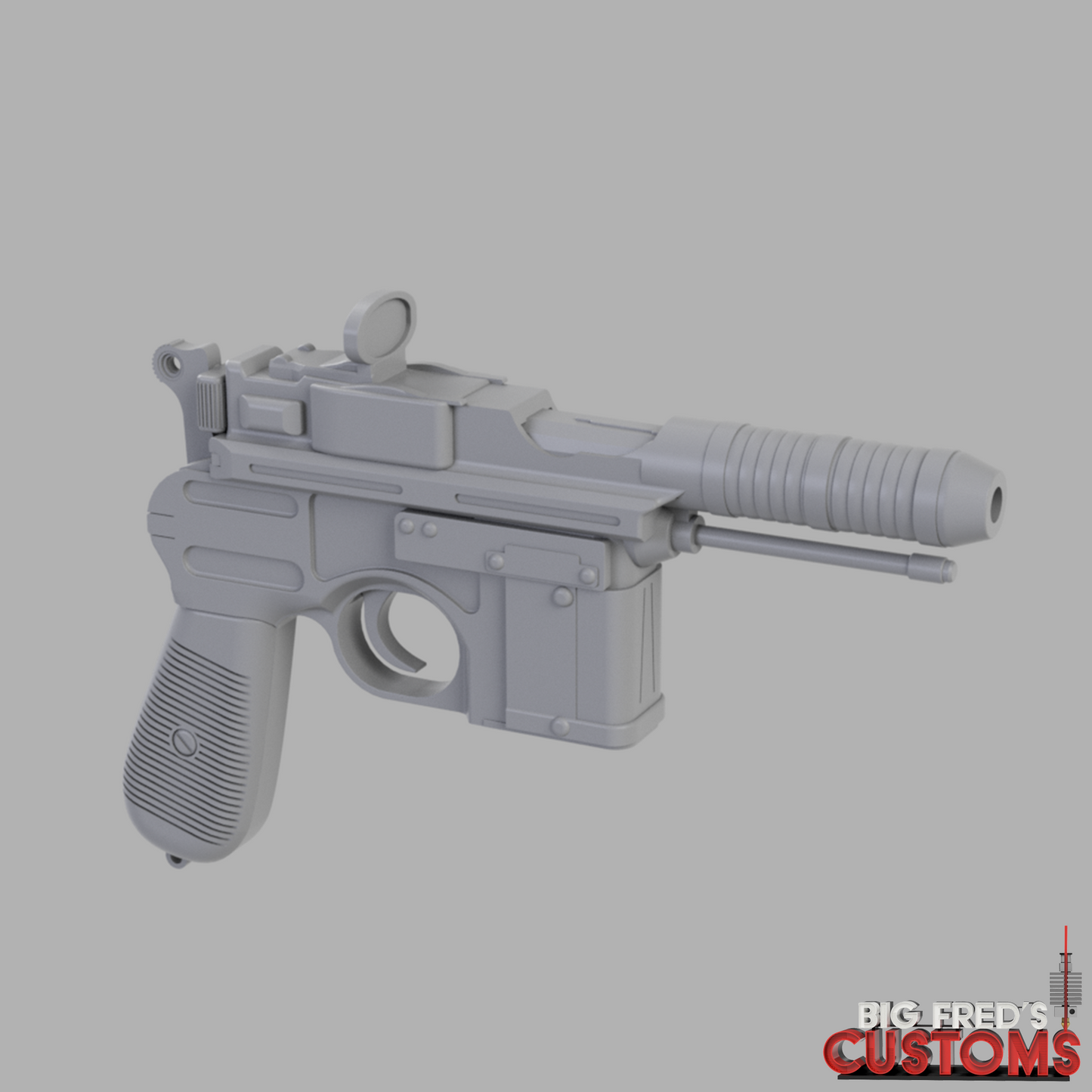 Fennec Shand Blaster (The Mandalorian) STL (Download)