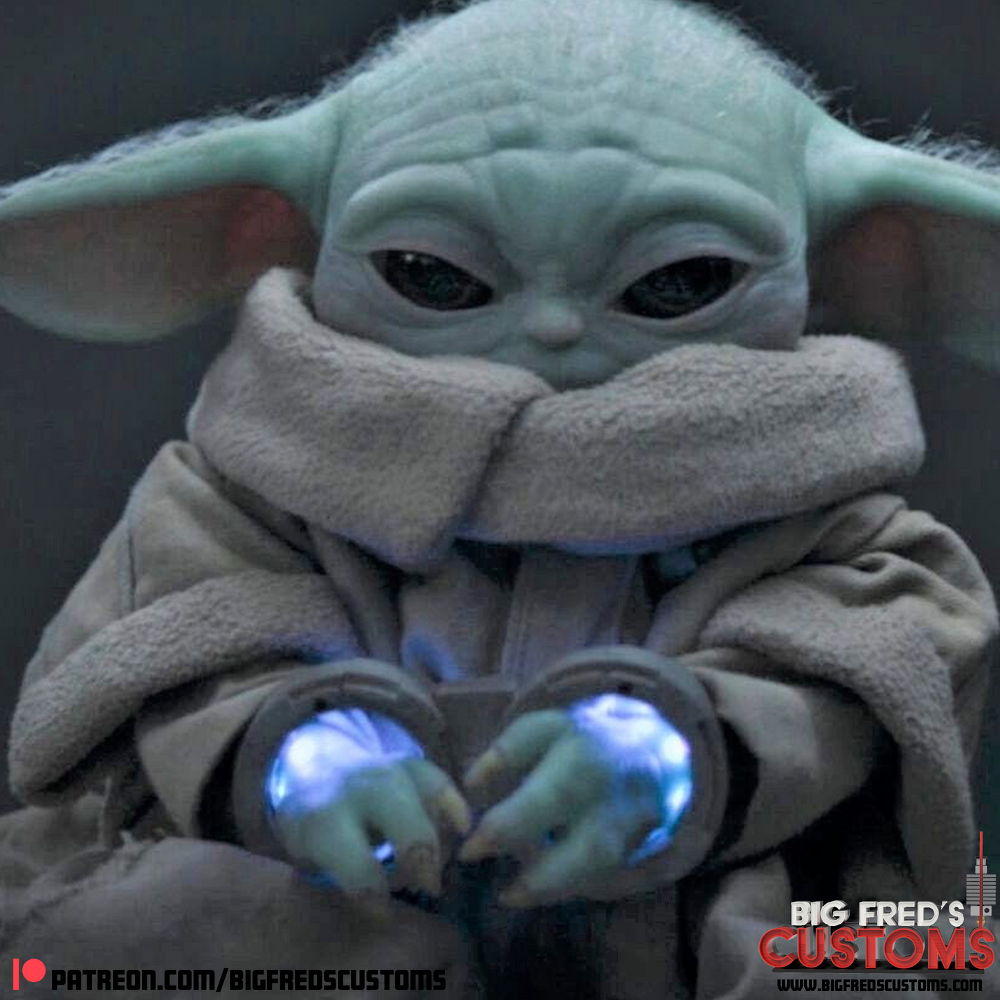 Grogu Binders (Baby Yoda Handcuffs) from the Mandalorian Stl (Download)