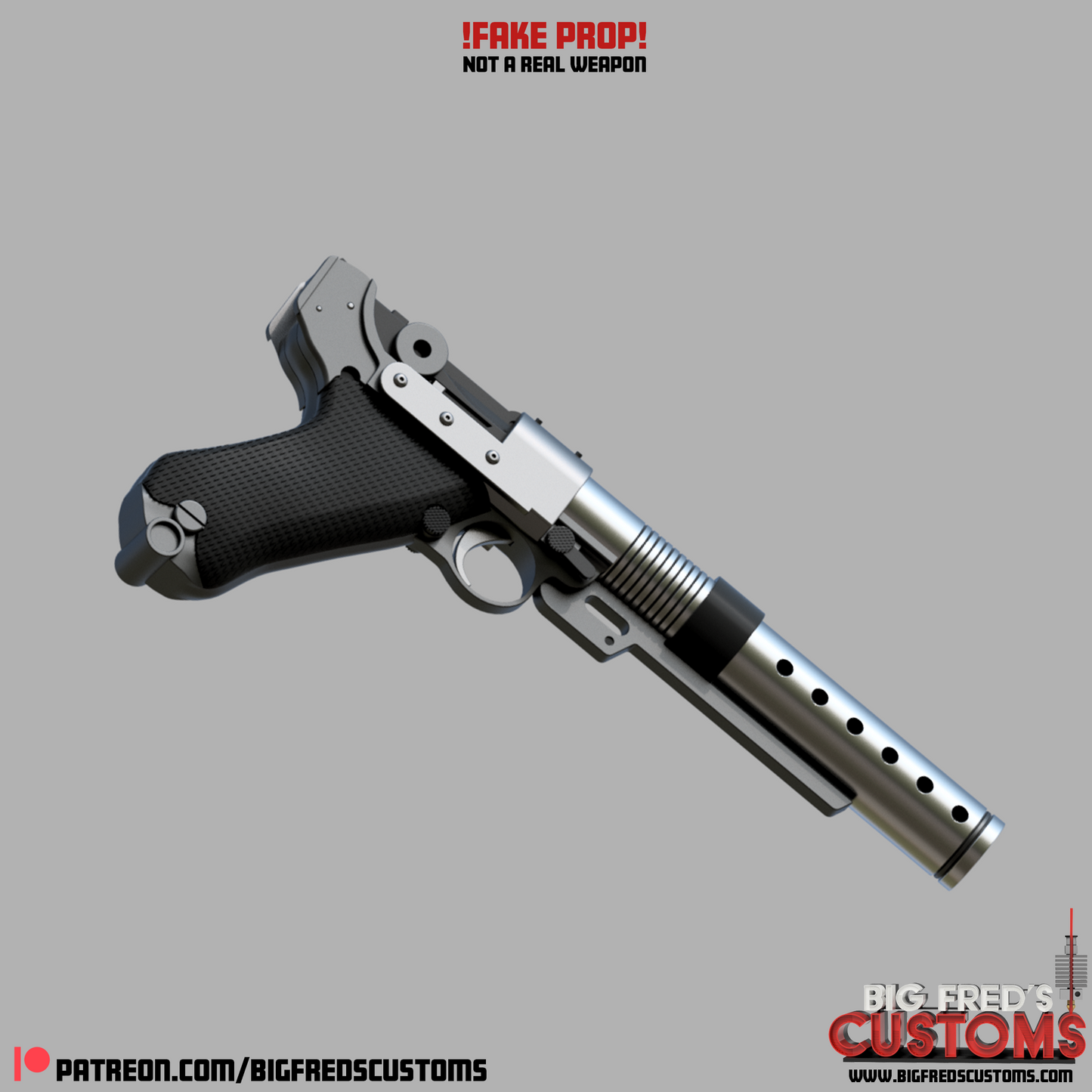 Jyn Erso A180 Blaster (Rogue One / Star Wars) STL (Download)