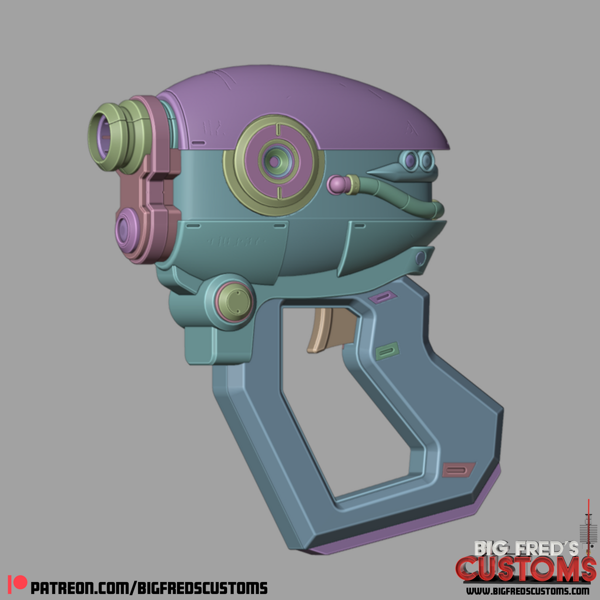 Waveform Focuser N56-P (No Man's Sky) STL File (Download)