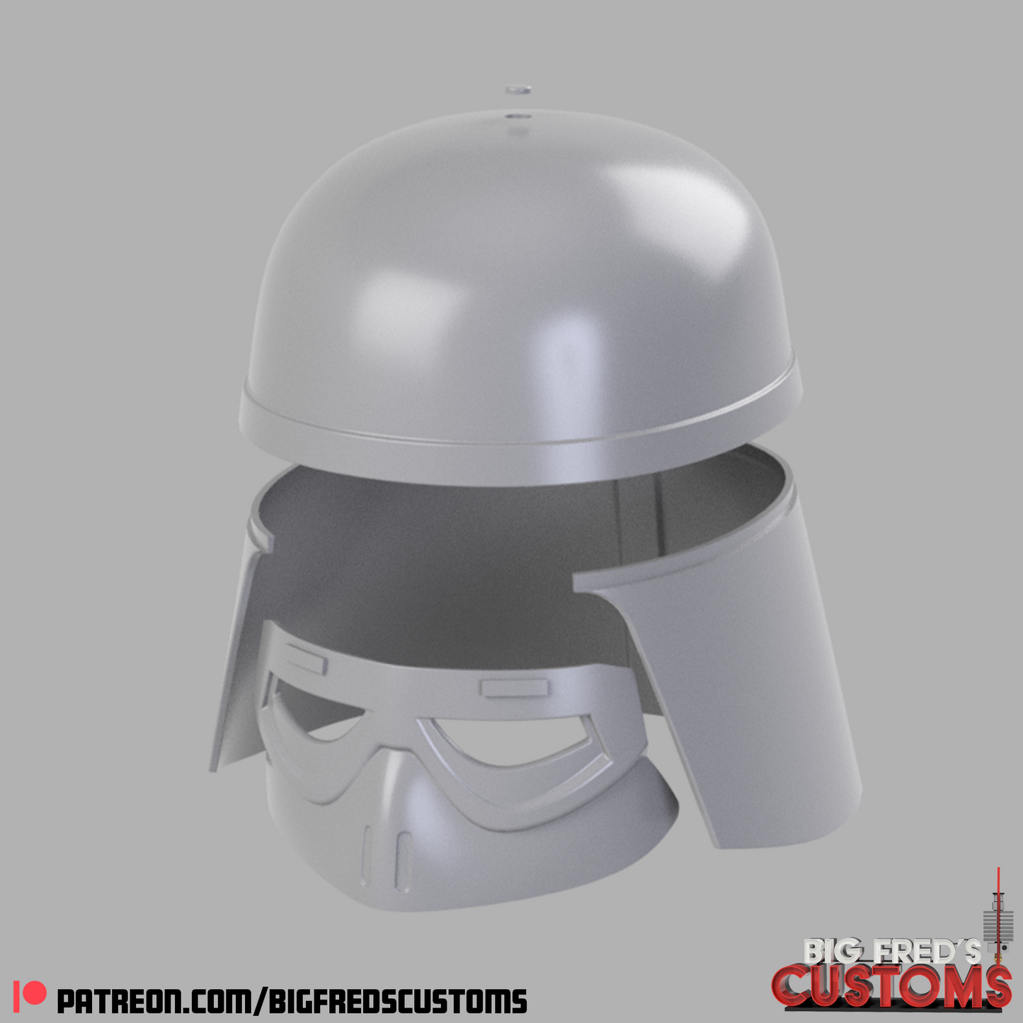 Imperial Snow Trooper Helmet (Empire Strikes Back) STL File (Download)