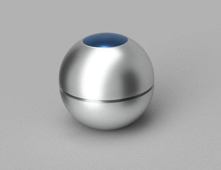 Razor Crest Shifter Knob From the Mandalorian (Grogu ball) Stl (Download)