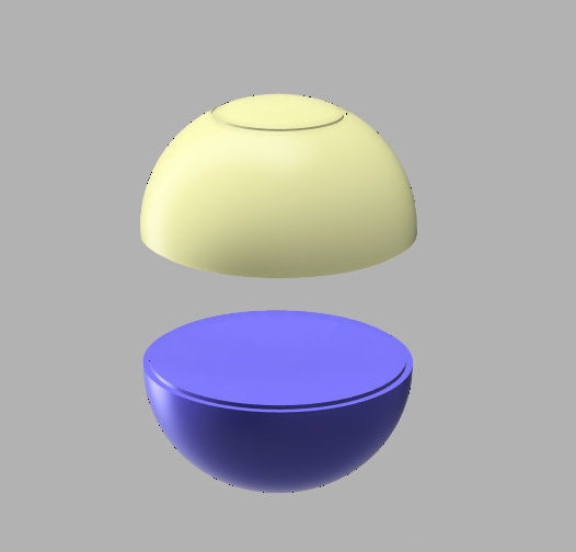 Razor Crest Shifter Knob From the Mandalorian (Grogu ball) Stl (Download)