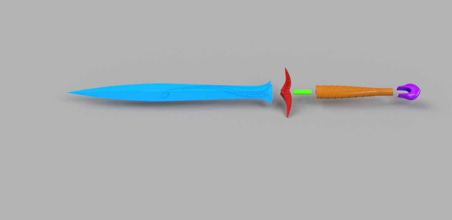 Sting Frodo's Sword Stl(The Lord of the Rings) (Download)