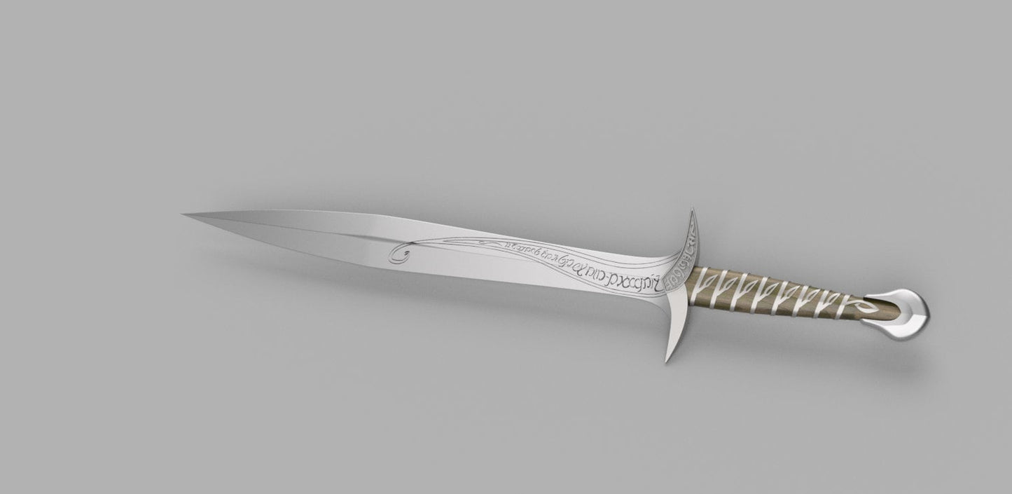 Sting Frodo's Sword Stl(The Lord of the Rings) (Download)