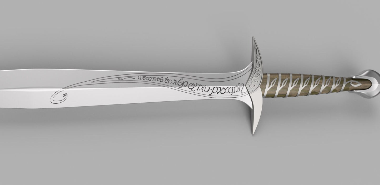Sting Frodo's Sword Stl(The Lord of the Rings) (Download)