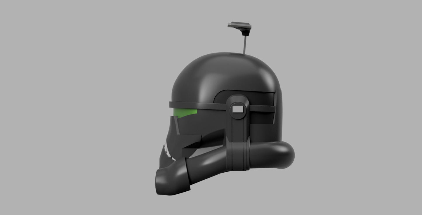 Crosshair Imperial Helmet (The Bad Batch New Helmet) Stl (Download)