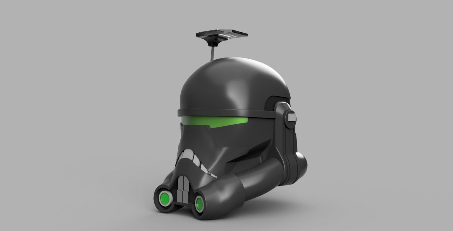 Crosshair Imperial Helmet (The Bad Batch New Helmet) Stl (Download)