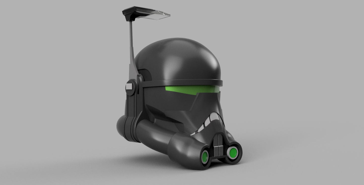 Crosshair Imperial Helmet (The Bad Batch New Helmet) Stl (Download)