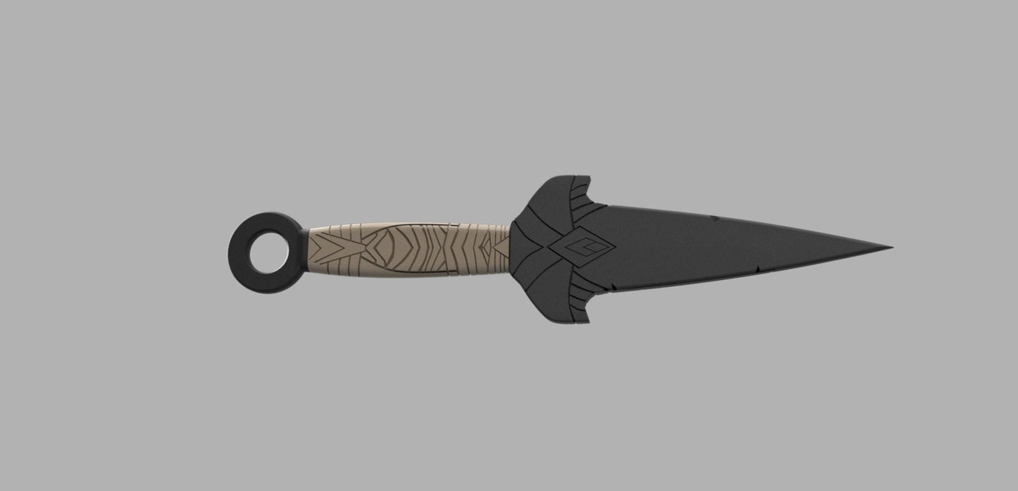 Scorpion Kunai (Hanzo Knife) Stl From Mortal Kombat 2021 (Download)