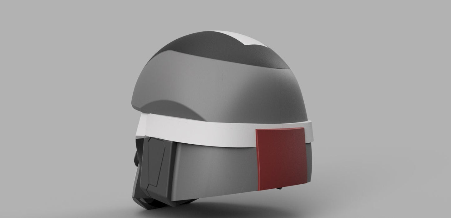 Wrecker Helmet (The Clone Wars and The Bad Batch) Stl (Download)