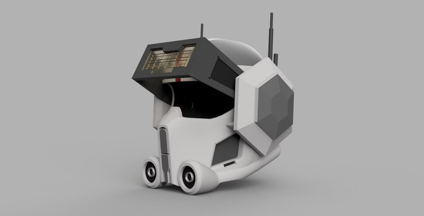 Tech Helmet (The Clone Wars and The Bad Batch) Stl (Download)