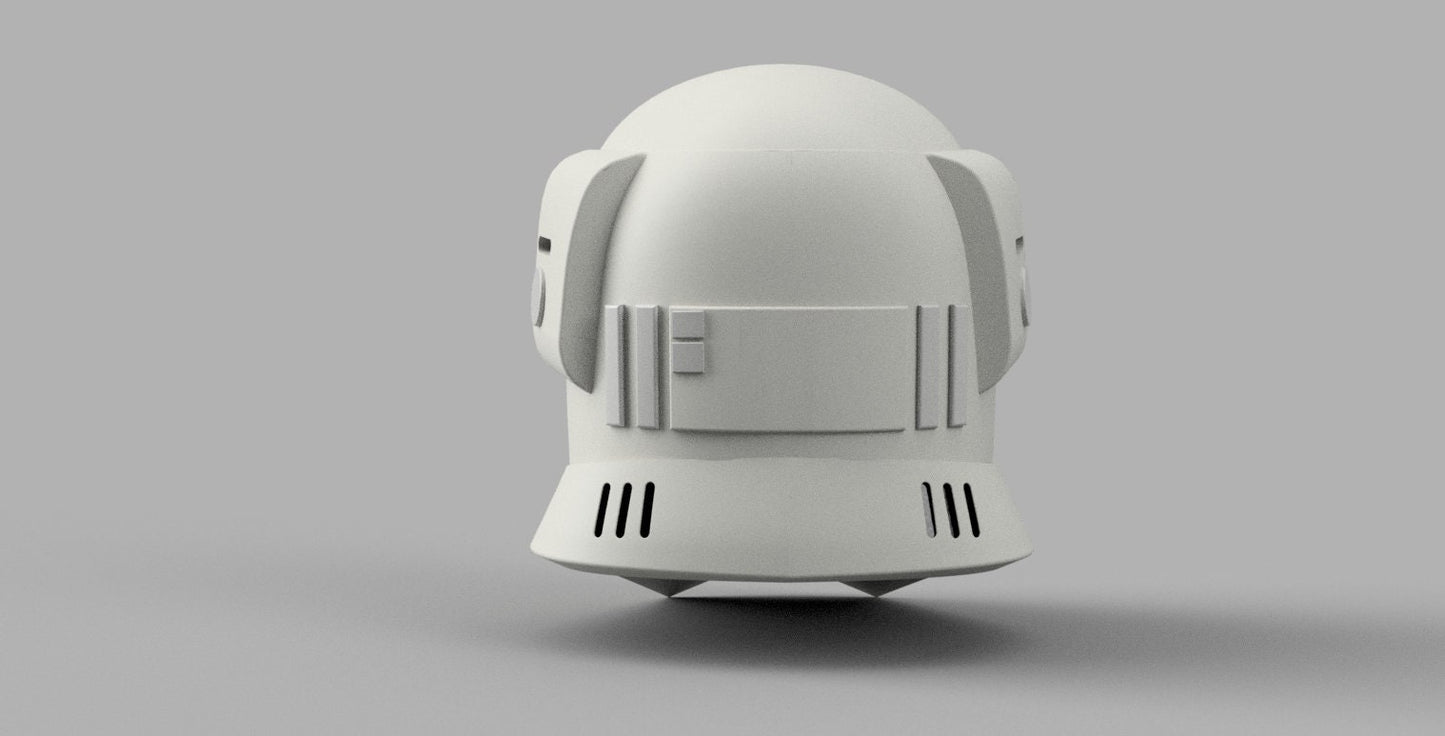 Mountain Trooper Helmet (Star Wars) Stl (Download)