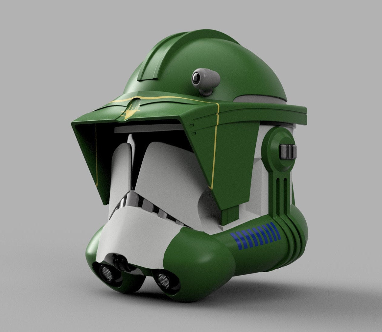 Commander Doom Helmet Stl (The Clone Wars, Star Wars) (Download)