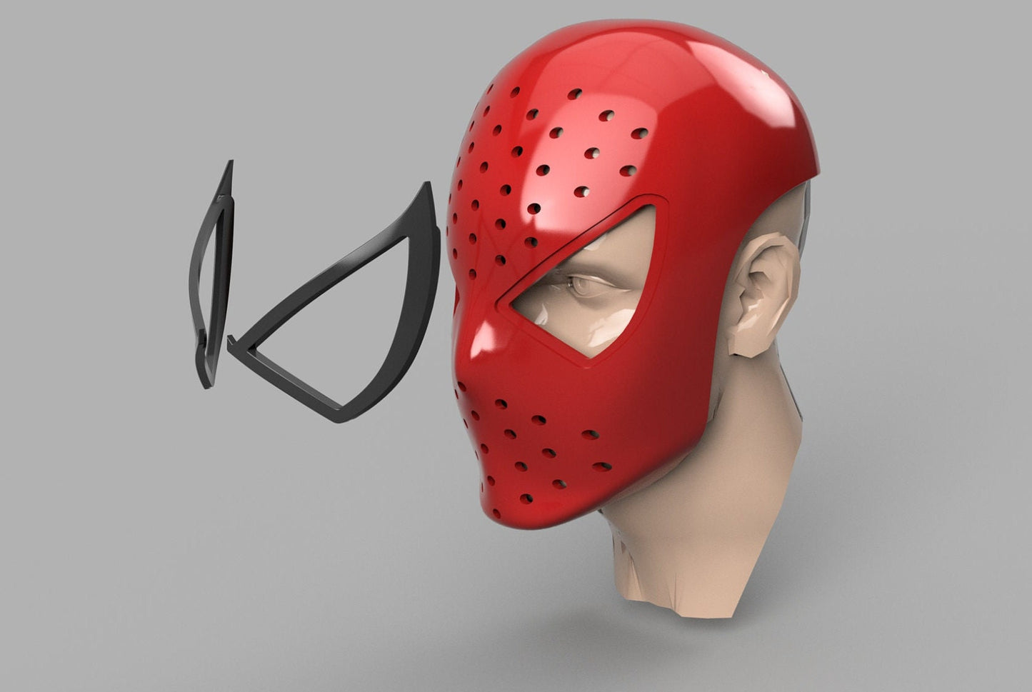 Spiderman Faceshell (Spider-Man Raimi) STL (Download)
