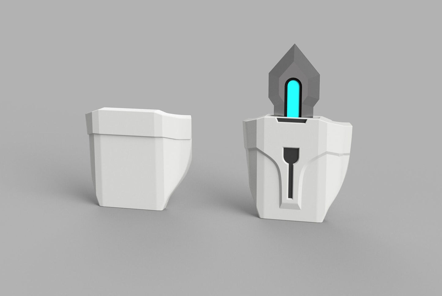 Clone Commando Hand plate with Retractable Vibroblade STL (the Clone Wars and Battlefront 2) (Download)