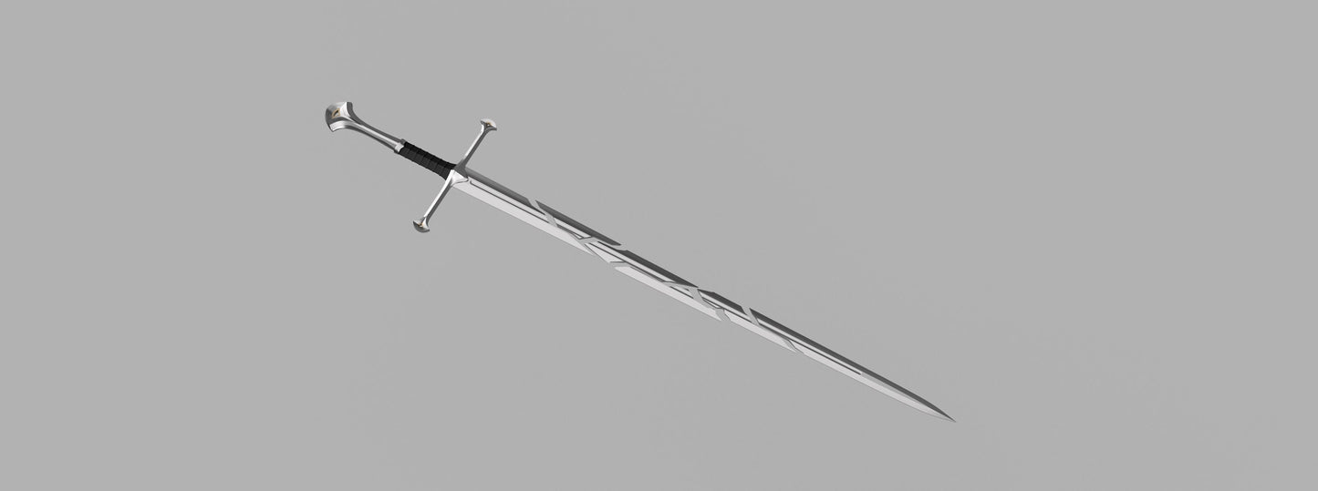 Narsil / Anduril Stl (Lord of the Rings) STL (Download)