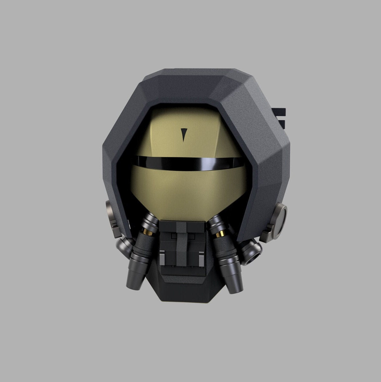 Pyke Syndicate Guard Helmet STL (The Book of Boba Fett) (Download)