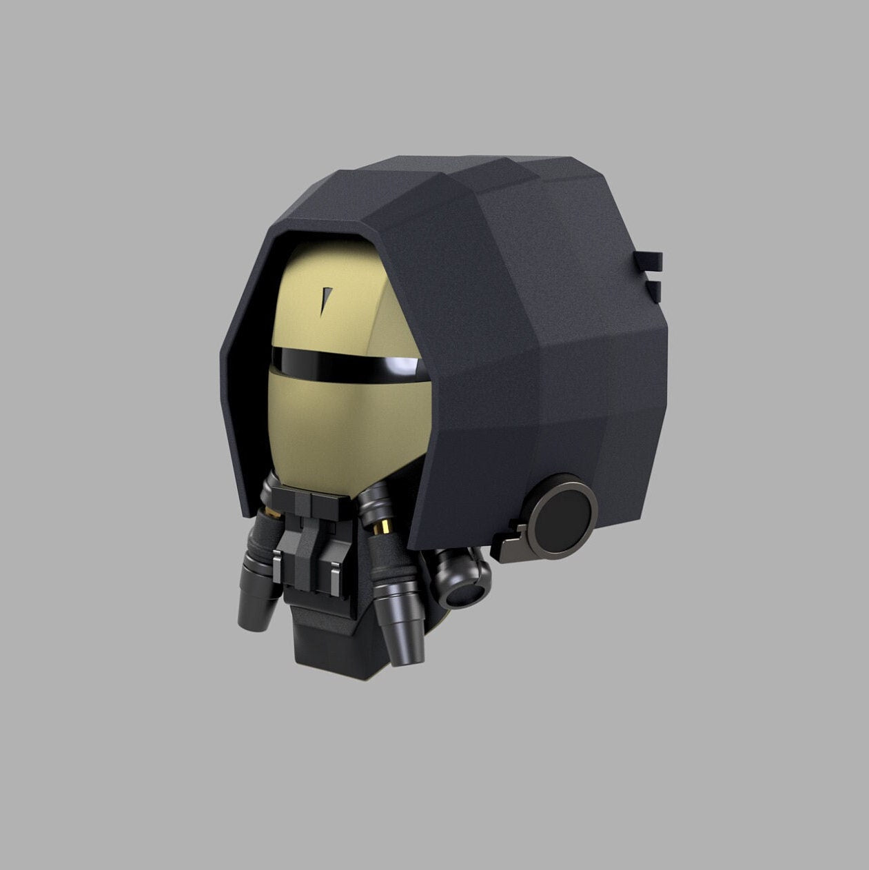 Pyke Syndicate Guard Helmet STL (The Book of Boba Fett) (Download)