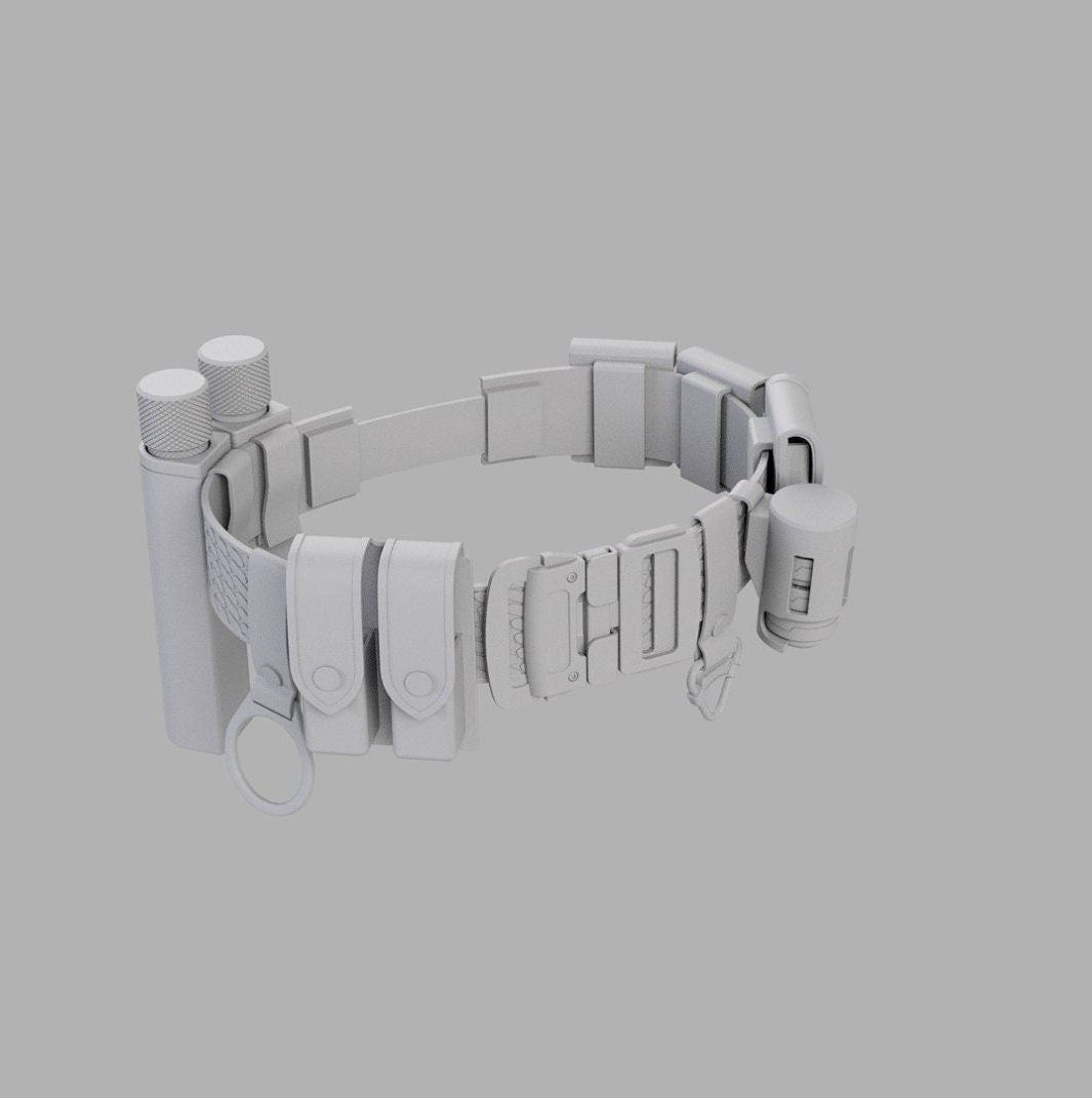 Battinson Man Utility Belt STL (Download)