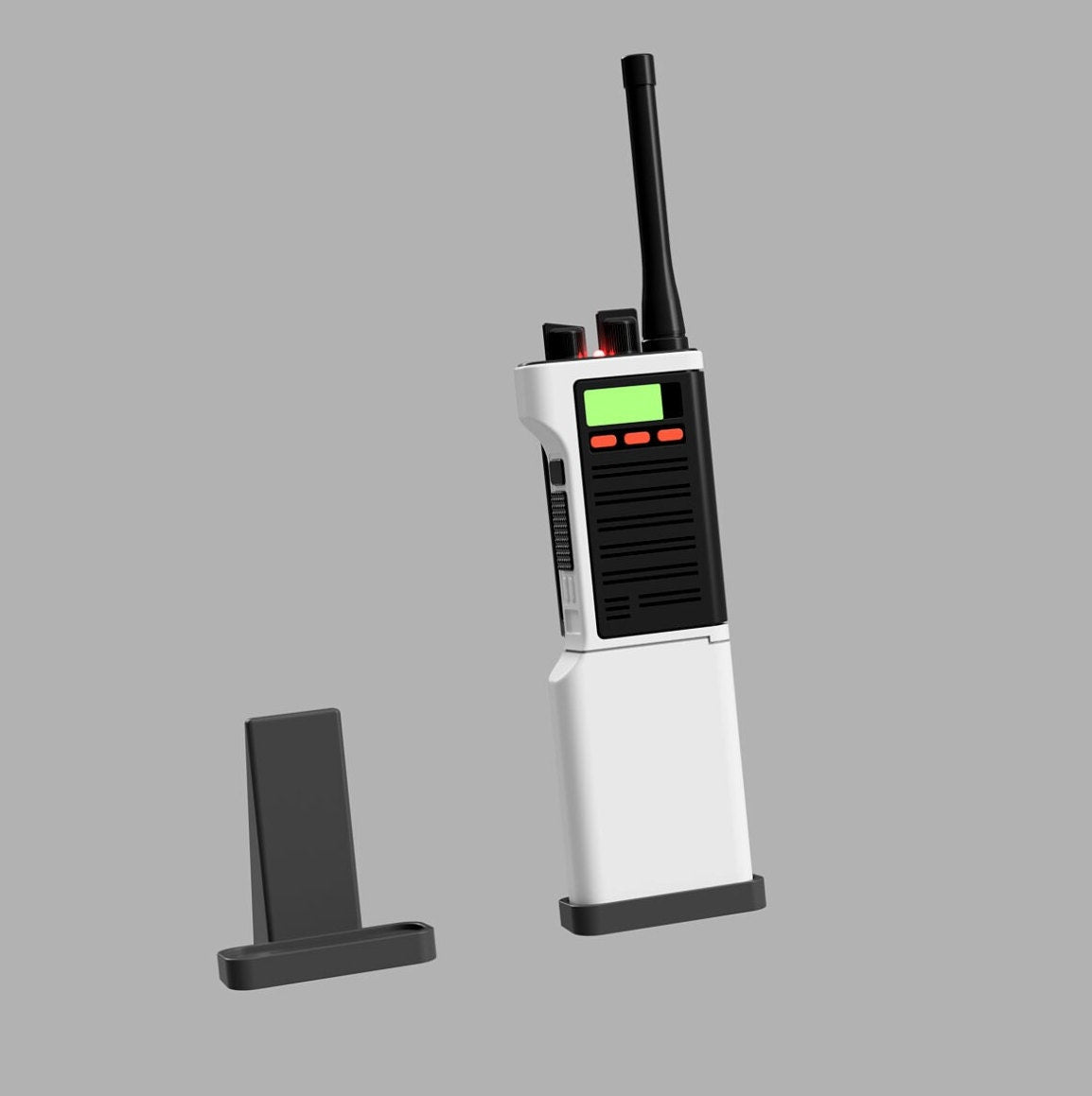 Jurassic Park Style Walkie Talkie (Original JP Movie) STL (Download)