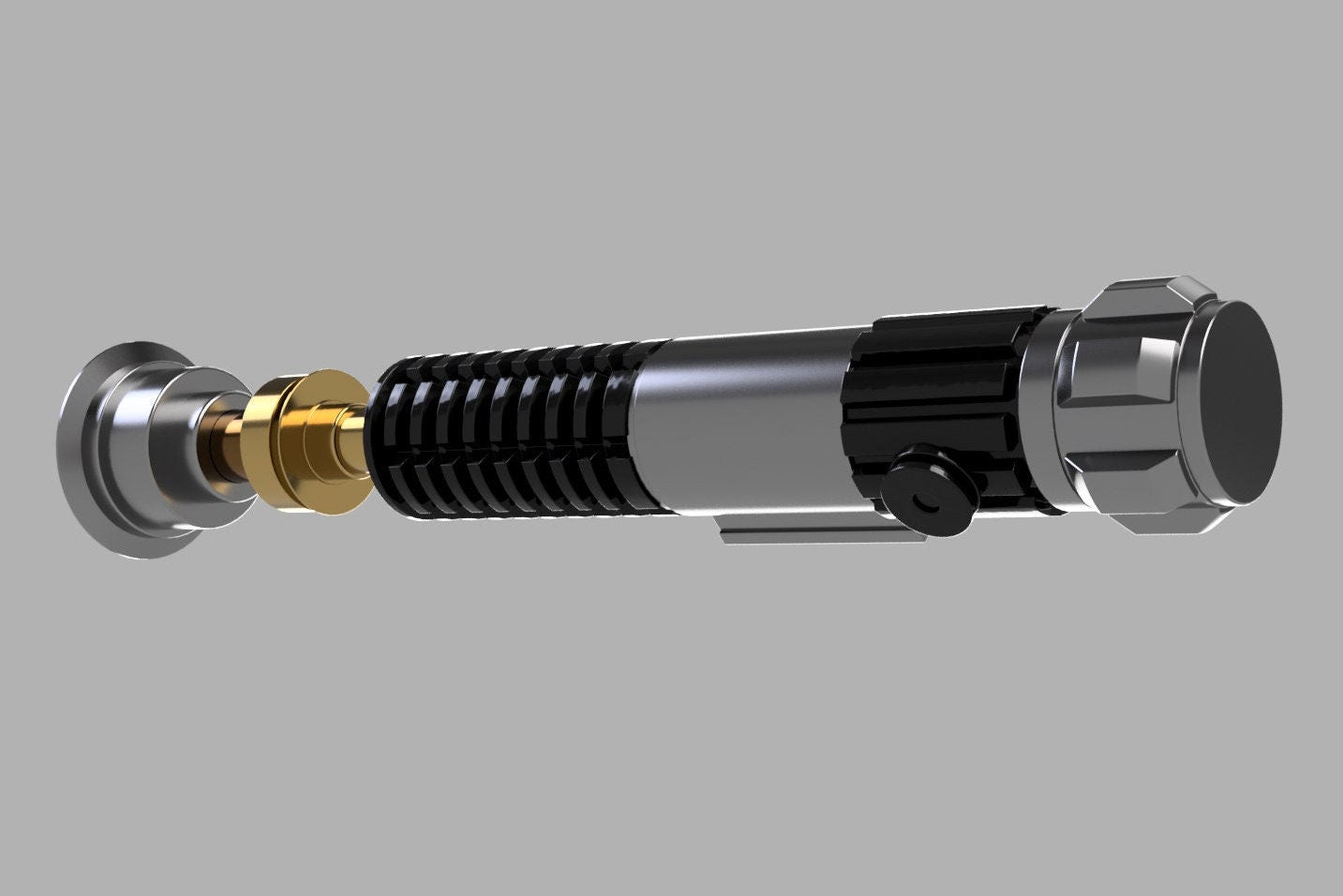 Obi-Wan Kenobi Lightsaber (Kenobi/ Revenge of the Sith) Stl (Download)