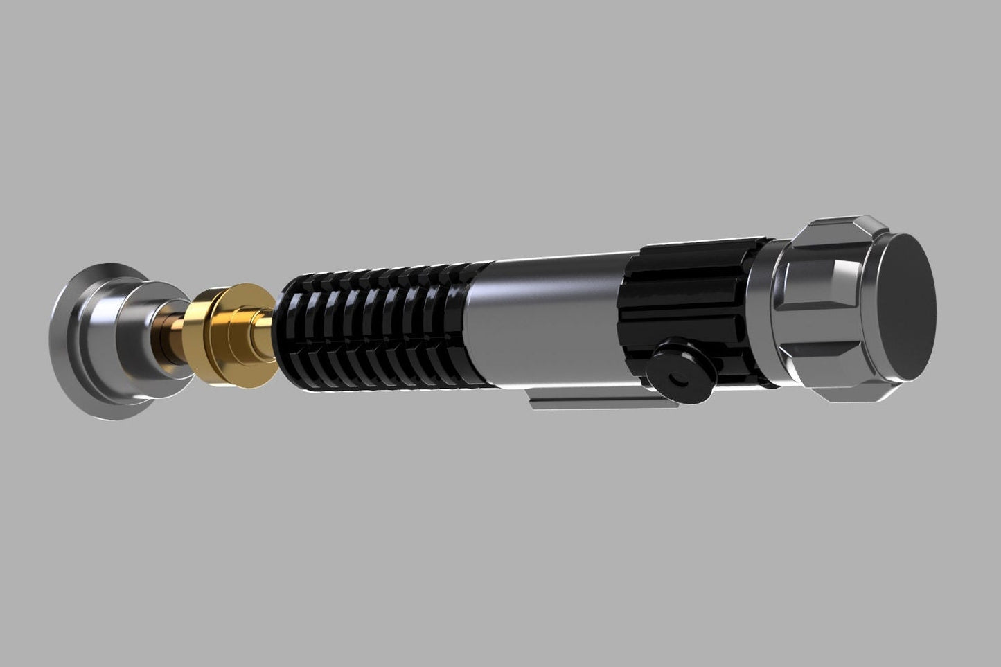 Obi-Wan Kenobi Lightsaber (Kenobi/ Revenge of the Sith) Stl (Download)
