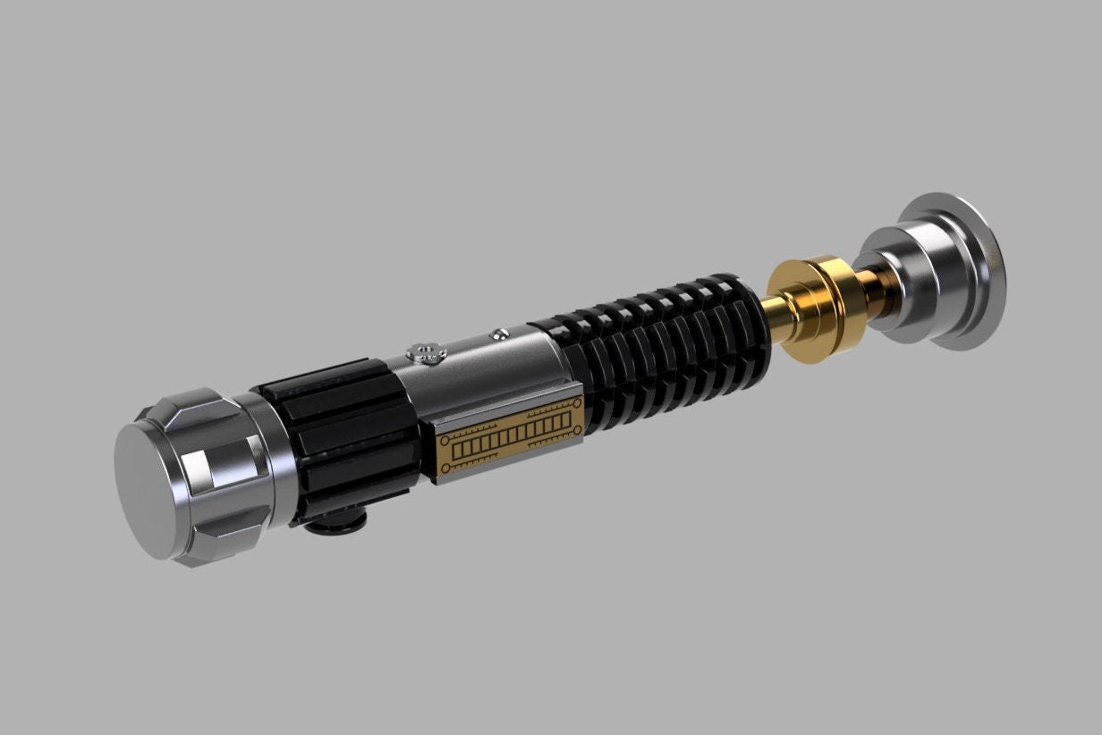 Obi-Wan Kenobi Lightsaber (Kenobi/ Revenge of the Sith) Stl (Download)