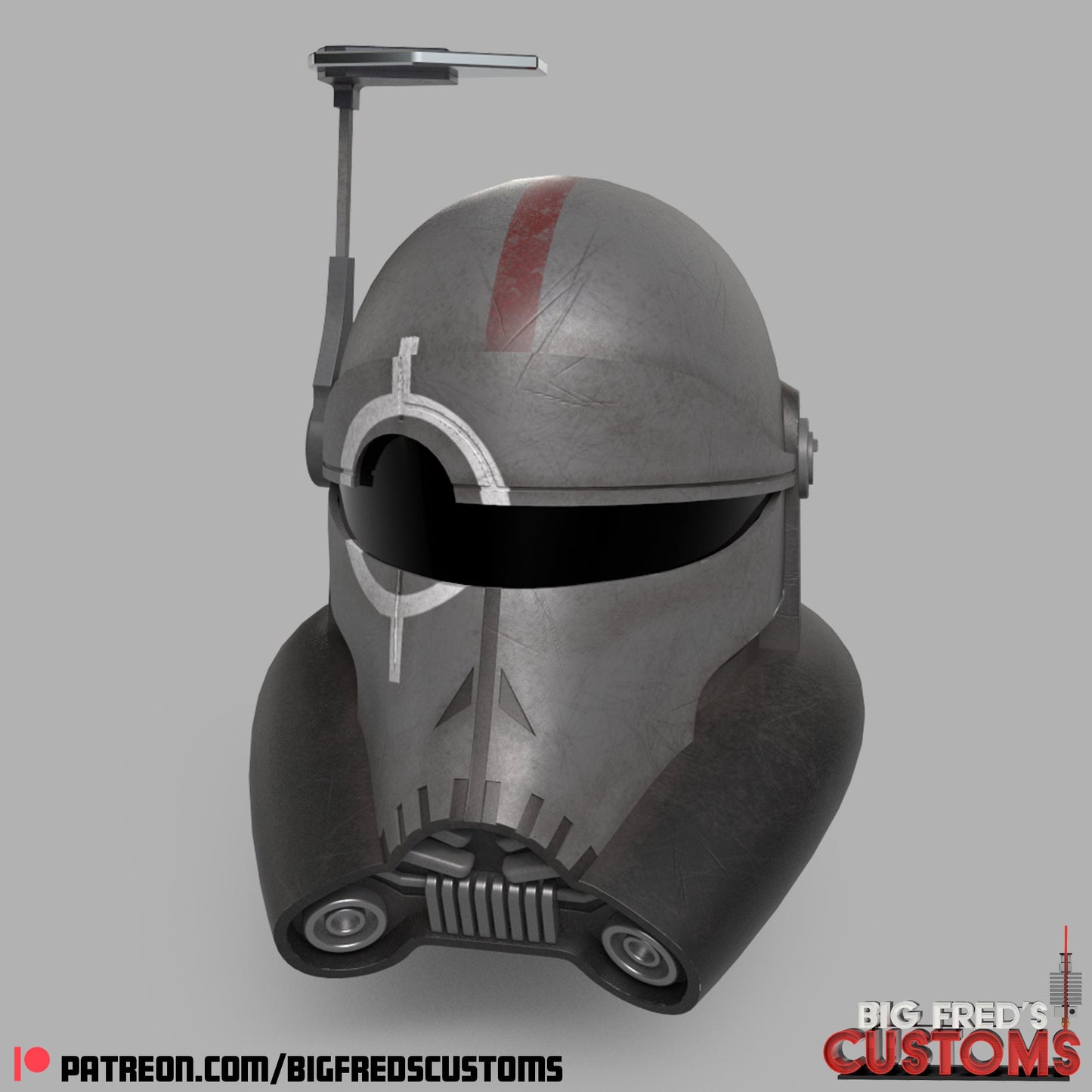 Crosshair Helmet (The Clone Wars and The Bad Batch) Stl (Download)