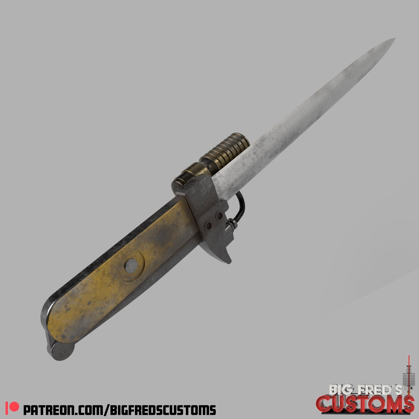 Paz Vizsla Vibroblade (The Mandalorian) STL (Download)