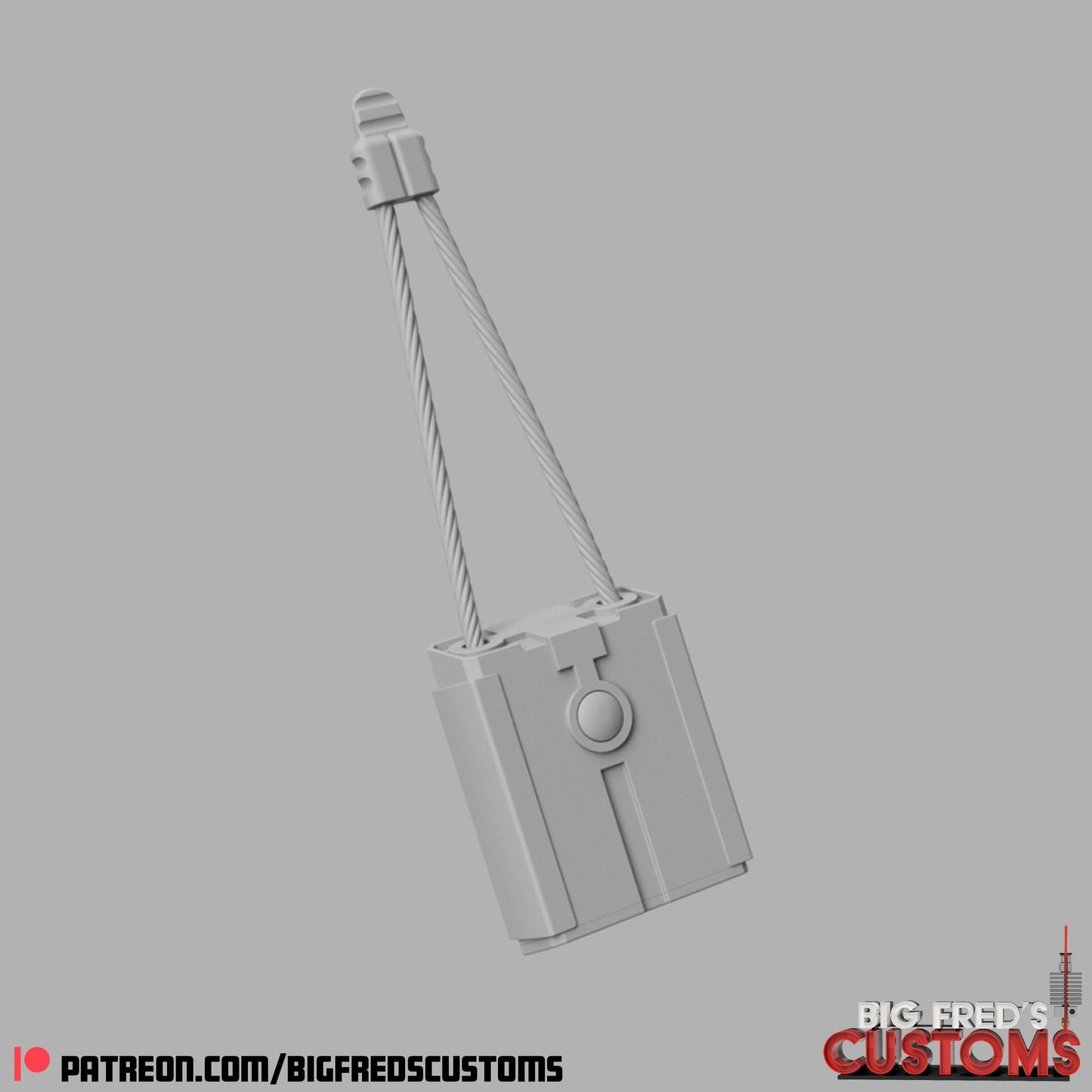 The Mandalorian Bounty Tracking Fob Stl (Download)