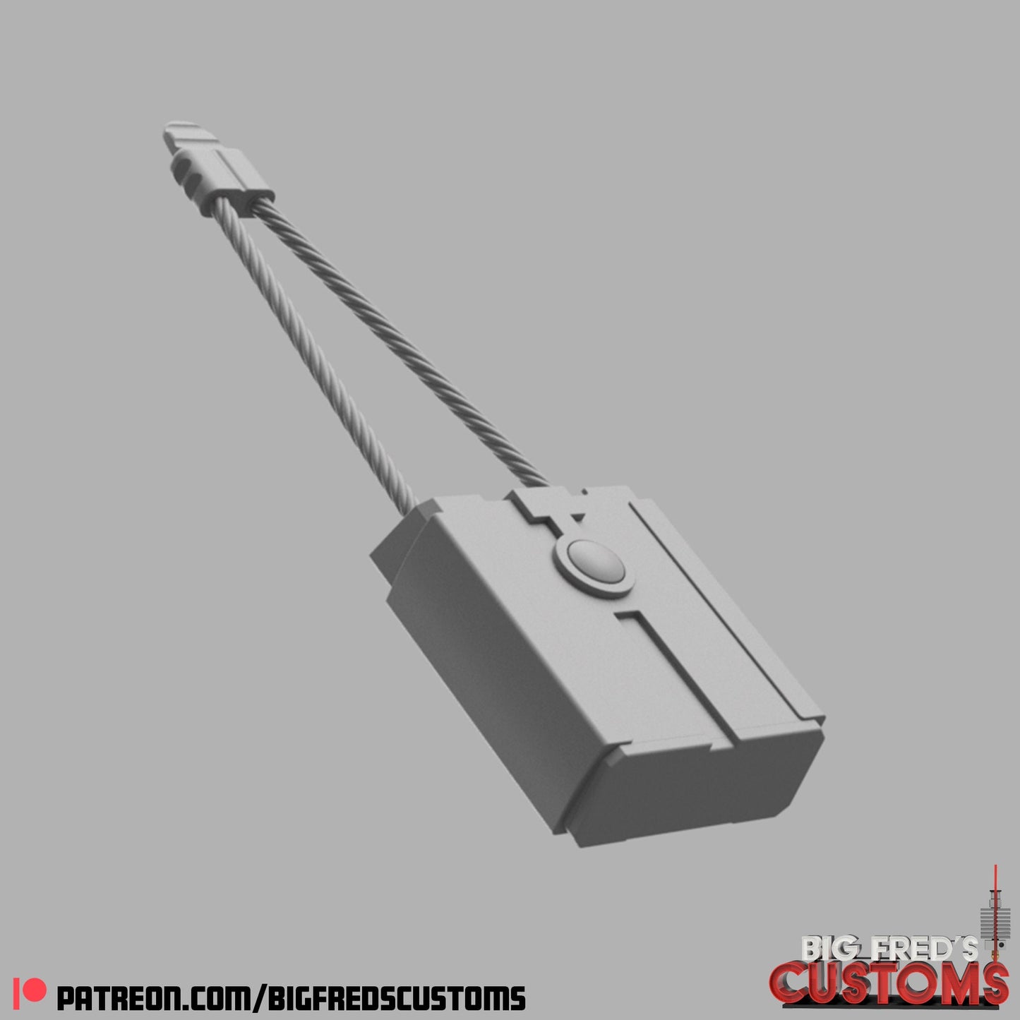 The Mandalorian Bounty Tracking Fob Stl (Download)