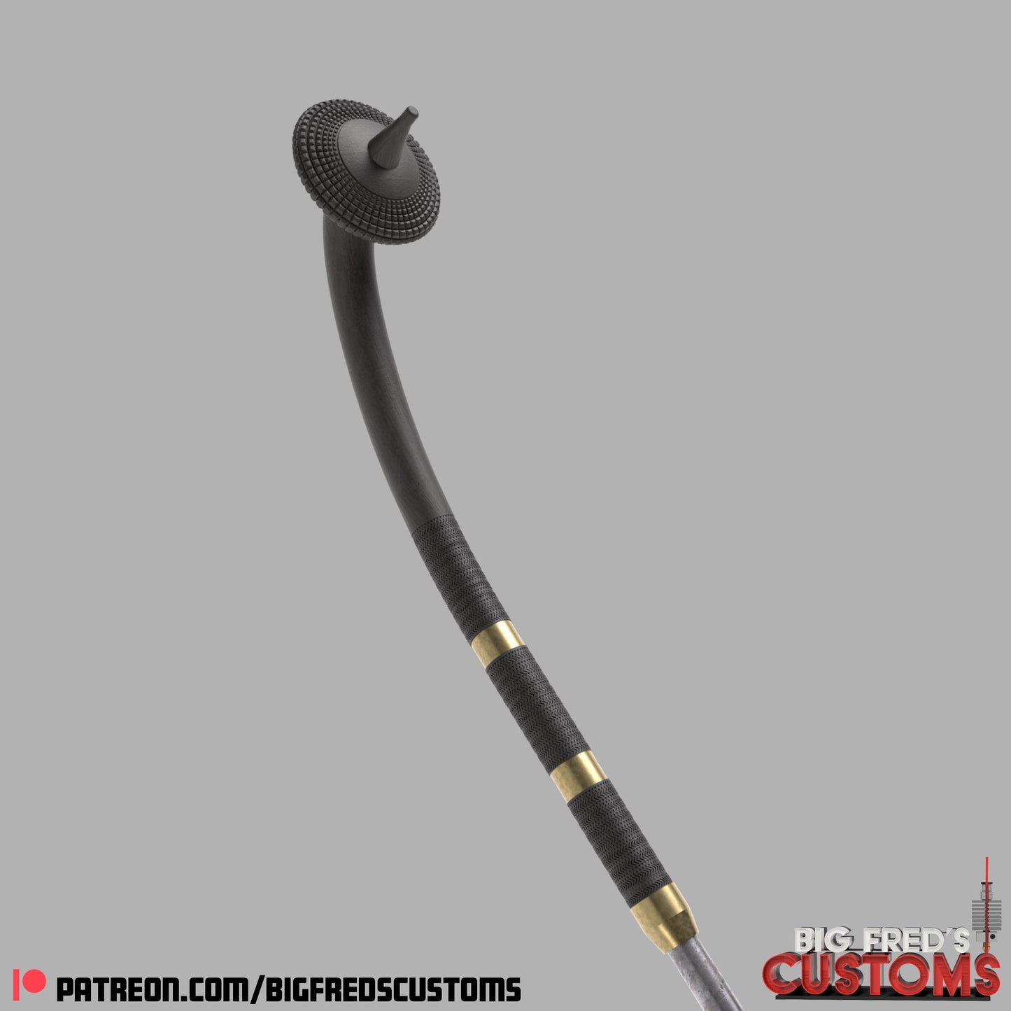 Boba Fett Gaffi Stick/ Gaderffii V2 (the Mandalorian) Stl (Download)