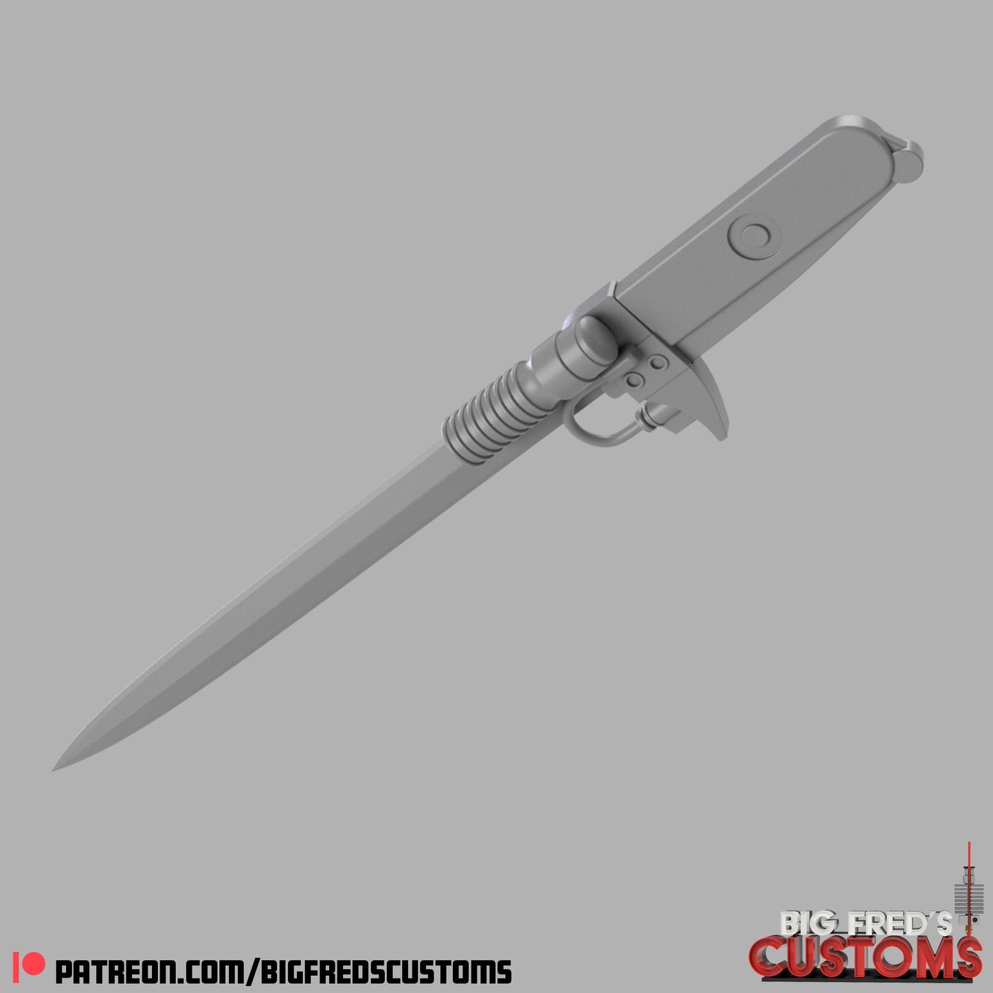 Paz Vizsla Vibroblade (The Mandalorian) STL (Download)