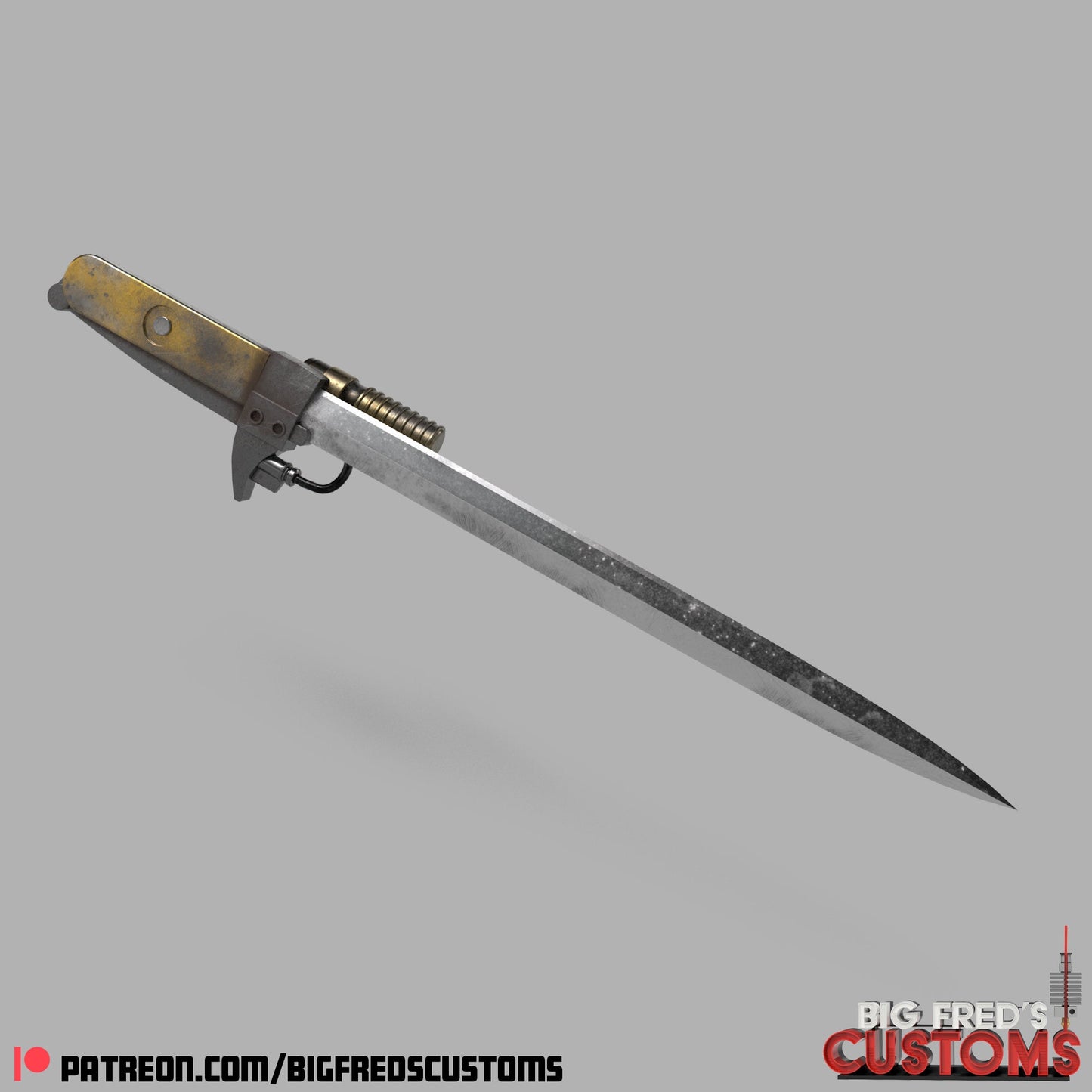 Paz Vizsla Vibroblade (The Mandalorian) STL (Download)