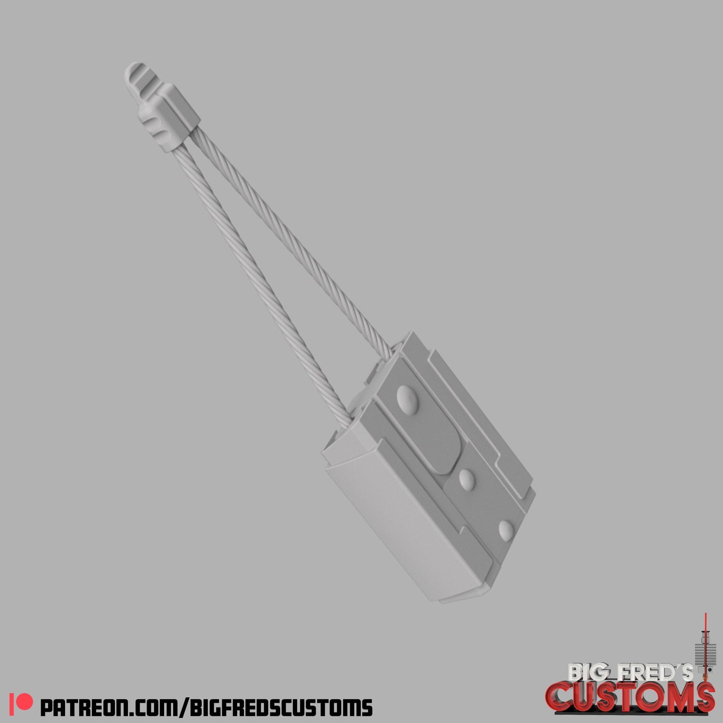 The Mandalorian Bounty Tracking Fob Stl (Download)