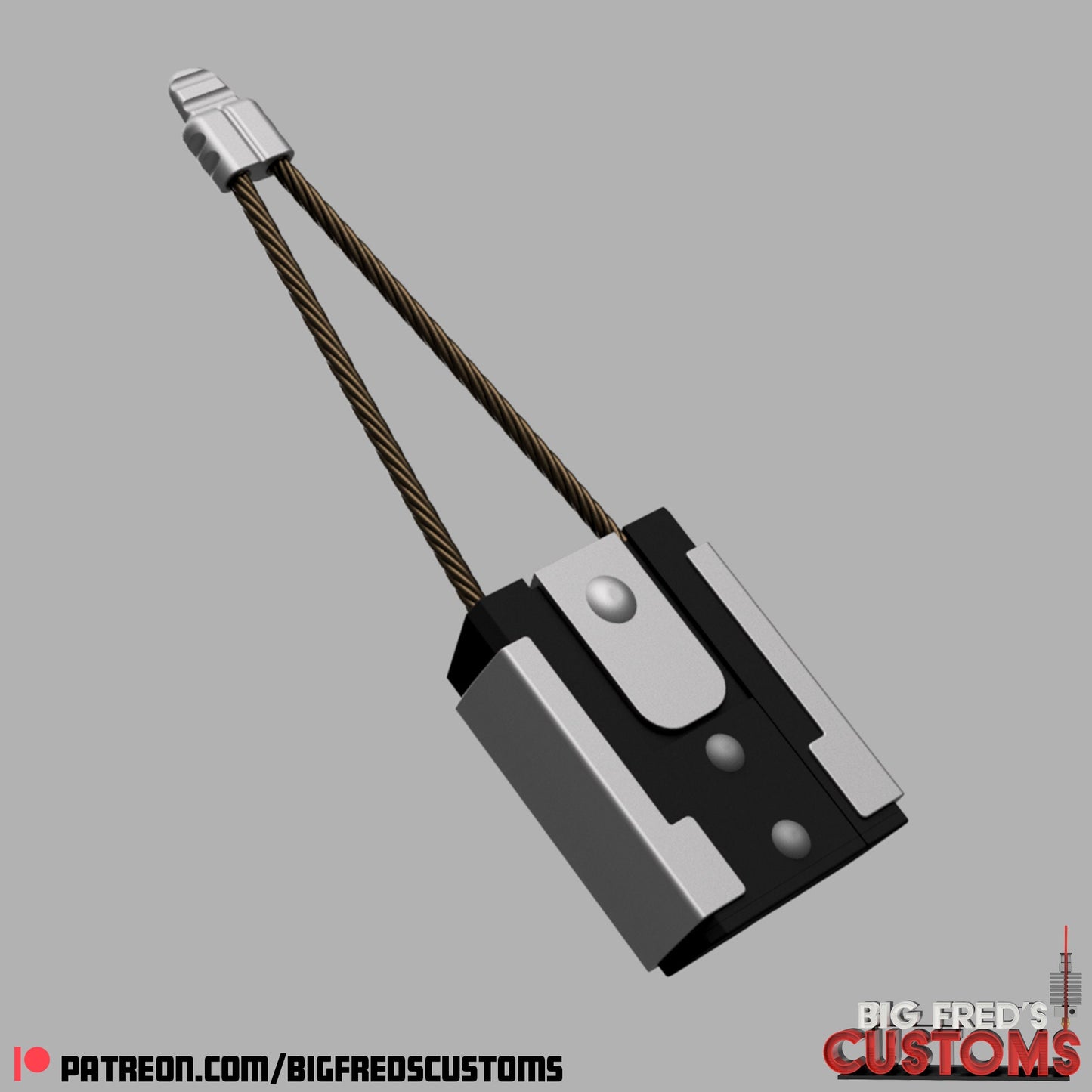 The Mandalorian Bounty Tracking Fob Stl (Download)