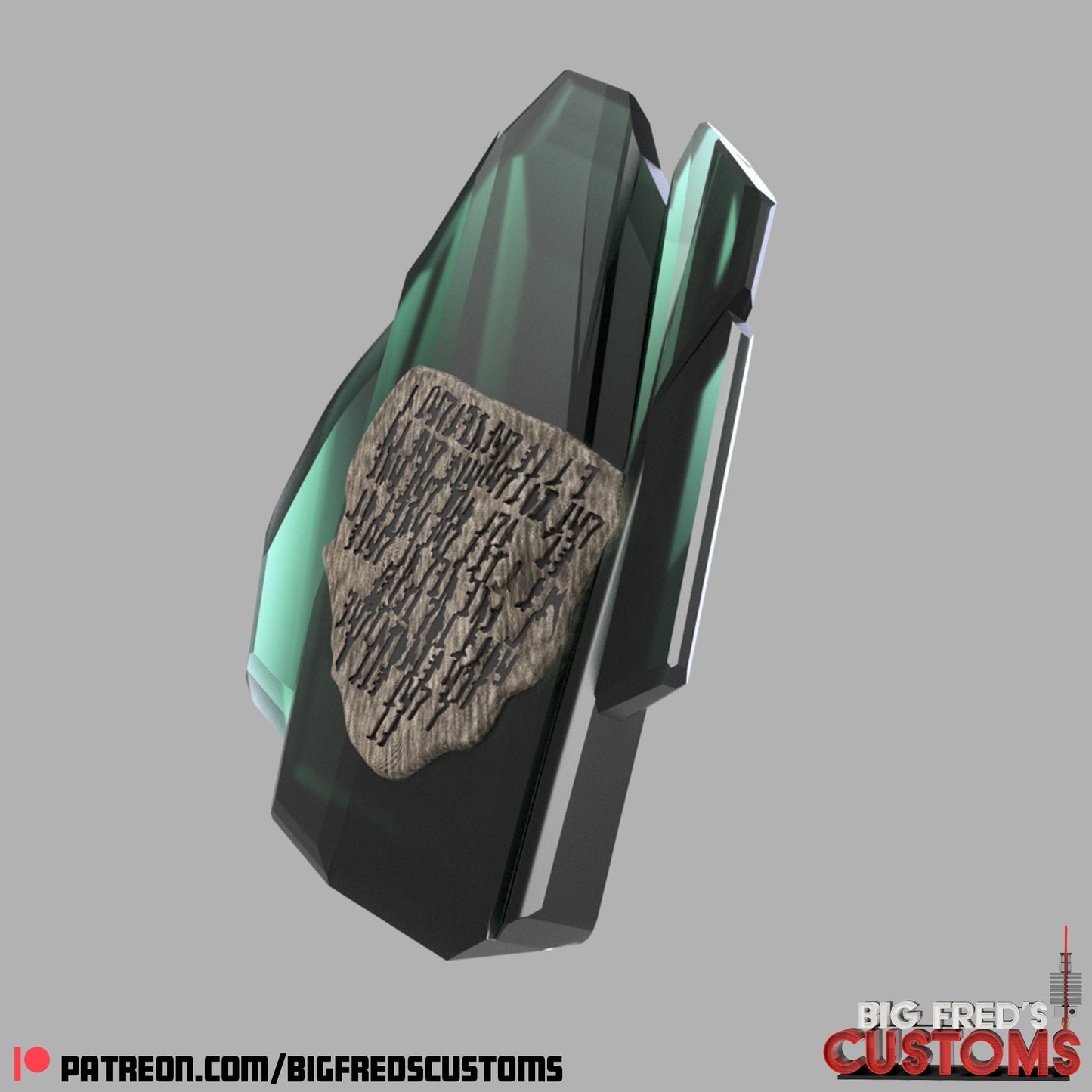 Shard of Mandalore Relic (the Mandalorian S3) STL (Download)