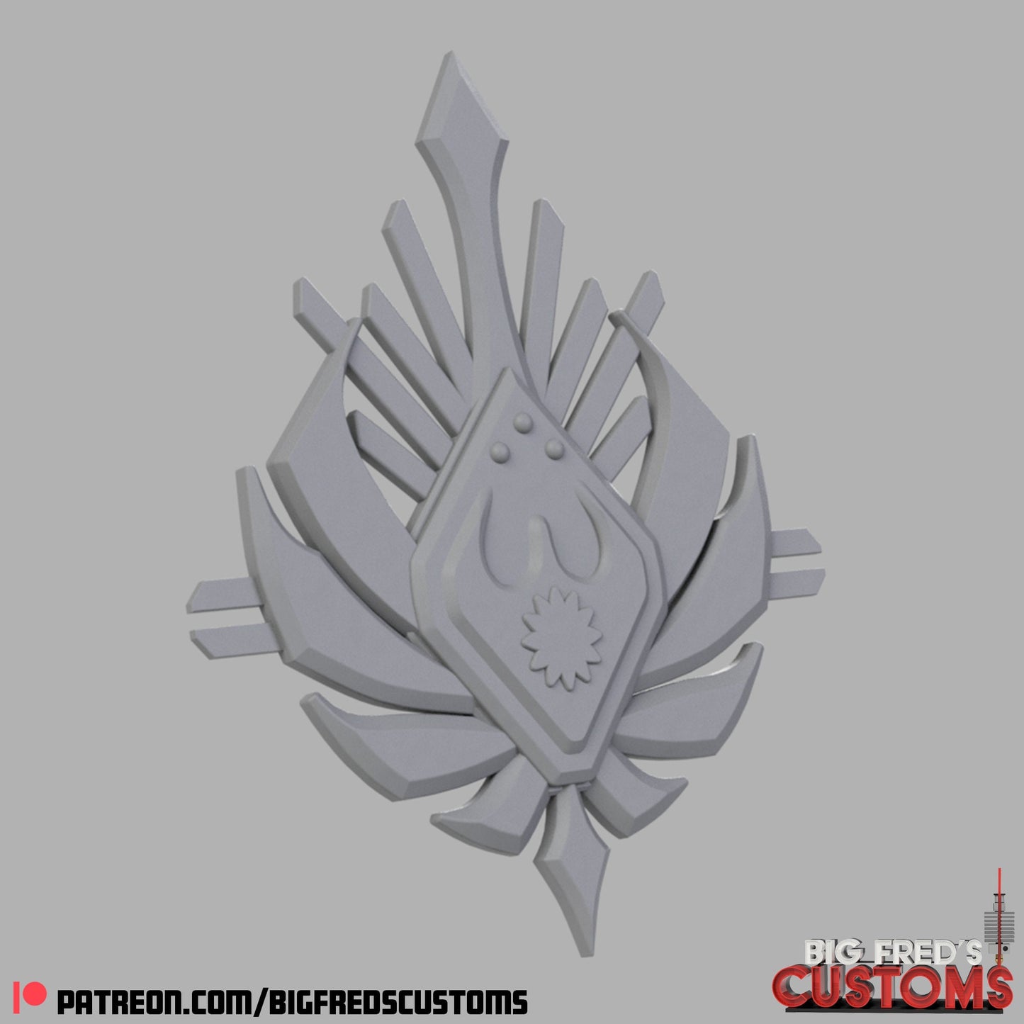 Plazir 15 Badge (The Mandalorian) STL (Download)