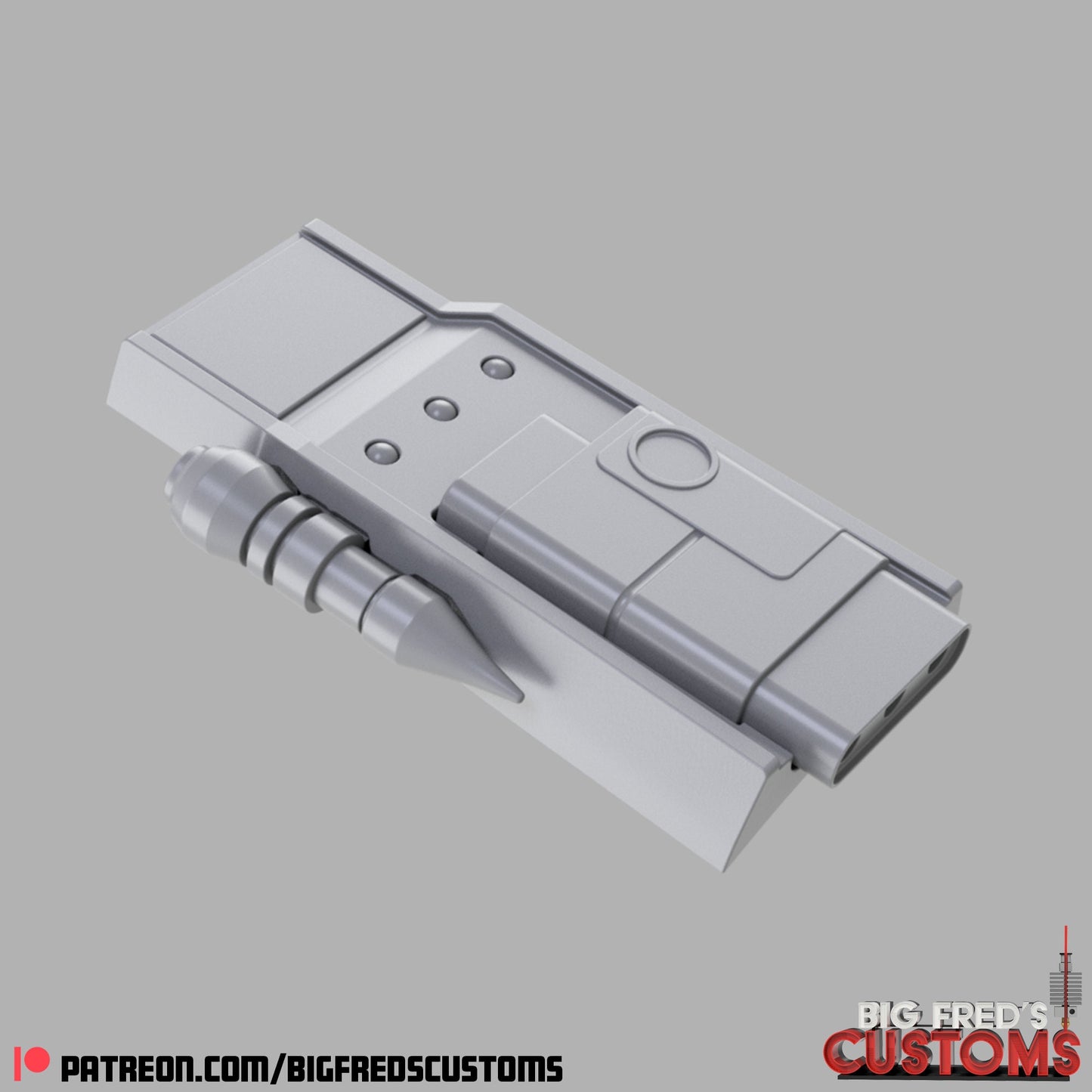 Foundling Dart Launcher (The Mandalorian S3) STL (Download)