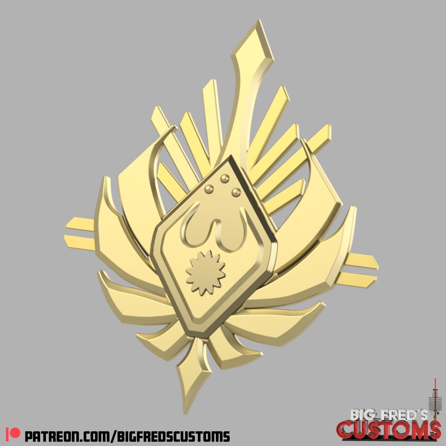Plazir 15 Badge (The Mandalorian) STL (Download)