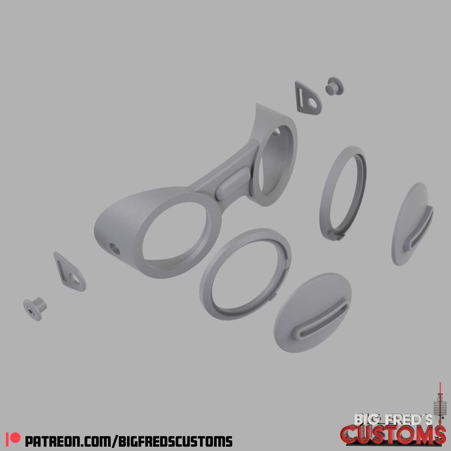 Kuill's Goggles (The Mandalorian) STL (Download)