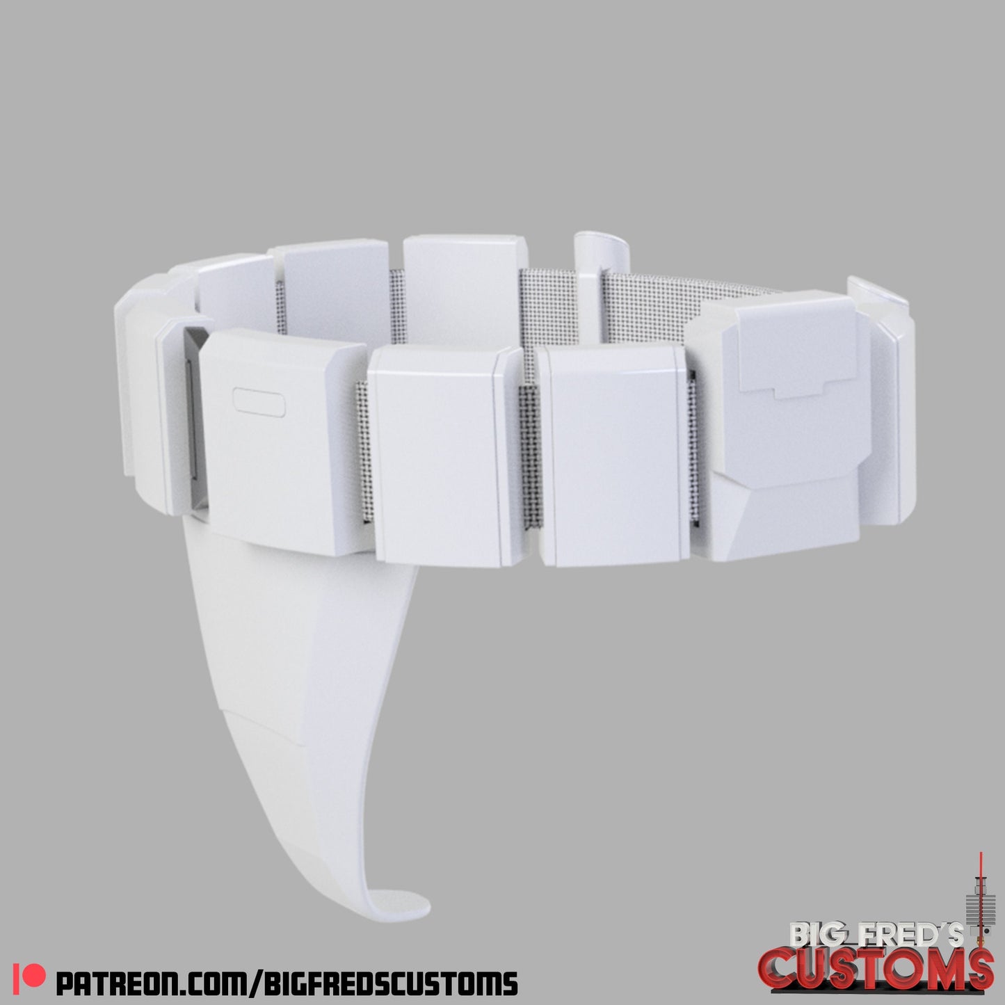 Imperial Super Commando Belt (The Mandalorian) STL (Download)