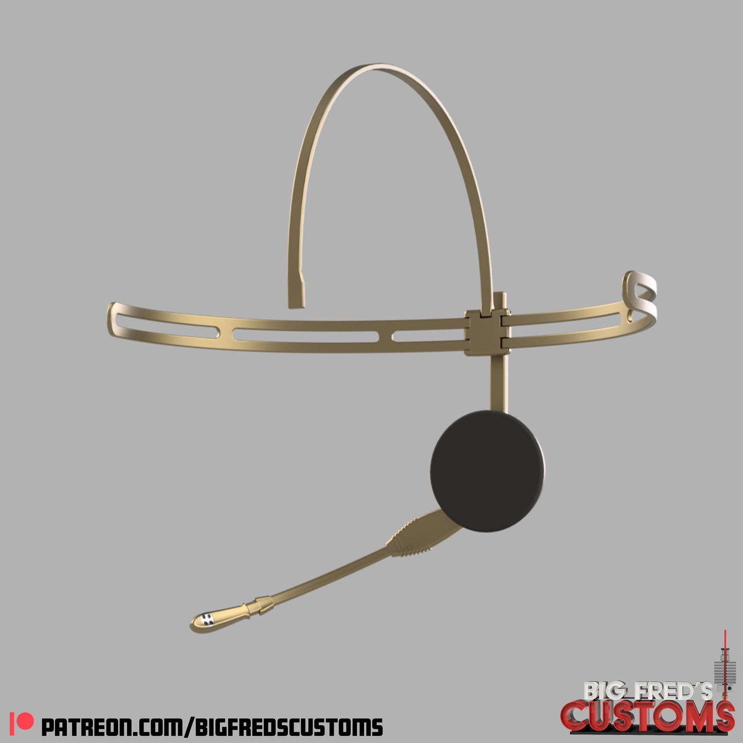 Jedi Headset Comlink (Revenge of the Sith) Stl (Download)